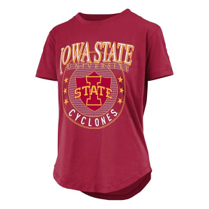 Iowa State Cyclones Pressbox Women's Irvine Prep T-Shirt Large Crimson