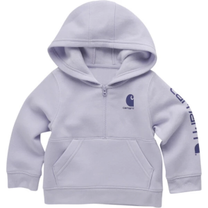 Girls' Carhartt Logo 1/2 Zip Pullover Toddler 2T Mica