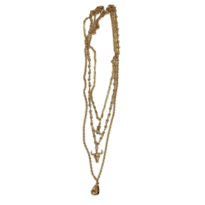 West and Co. Boot Skull Hat Necklace