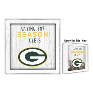 Fan Creations Green Bay Packers Saving For Tickets Money Box