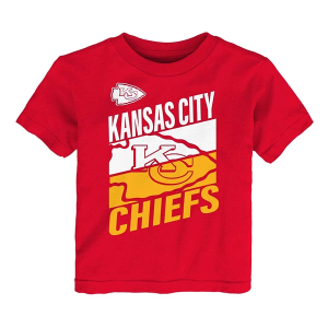 Toddler Kansas City Chiefs Genuine Stuff Team Work T-Shirt 2T Red