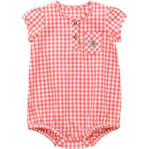Carhartt Plaid Onesie 6 mo. Dubarry