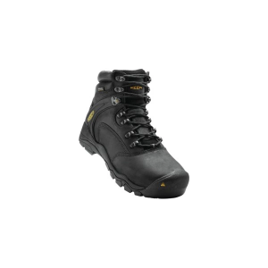 Men's KEEN Louisville 6" WP Steel Toe Work Boots Outdoor 8 Black