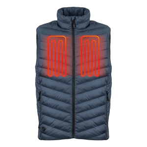 Men's Mobile Warming Backcountry Xtera Heated Work Vest Small Arctic Blue