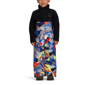 Kids' Obermeyer Snow Bibs Volt Print 6 Kaleido-slope