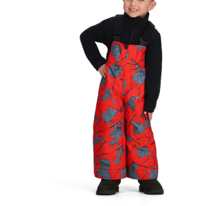 Kids' Obermeyer Snow Bibs Volt Print 7 Daffy Dayz-Red