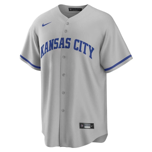 Kansas City Royals Nike 2022 Replica Jersey XLarge Grey Heather