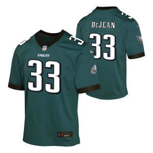 Philadelphia Eagles Cooper DeJean #33 Nike Philadelphia Game Kids' Jersey XLarge Green