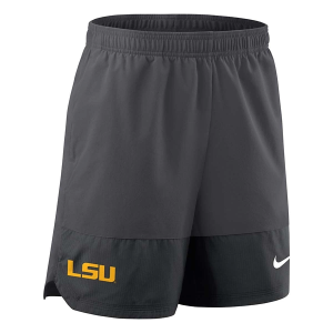 LSU Tigers Nike Oven Shorts Large Anthricite