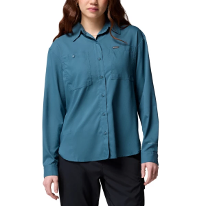 Women's Columbia Silver Ridge Utility(TM) Long Sleeve Button Up Shirt XSmall Everblue