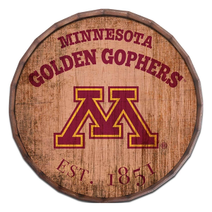 Fan Creations Minneosta Golden Gophers 24" Wine Barrel Sign