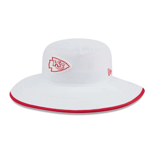 Kansas City Chiefs New Era Panama Sun Hat One Size White