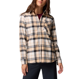 Women's Columbia Calico Basin(TM) Long Sleeve Flannel Small Canoe