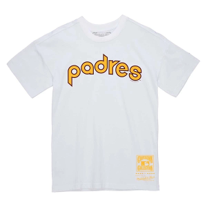 San Diego Padres Wordmark Two T-Shirt Small White