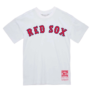 Boston Red Sox Wordmark T-Shirt XLarge White