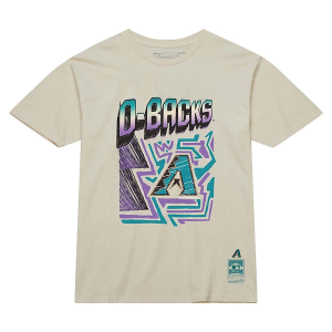 Arizona Diamondbacks Sidewalk Sketch T-Shirt XLarge Cream