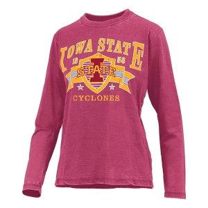Iowa State Cyclones Pressbox Women's Windsor T-Shirt XLarge Crimson