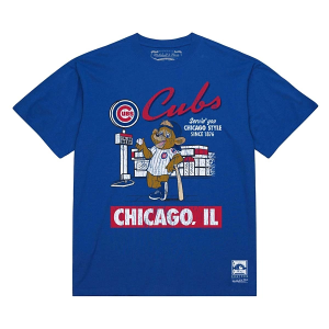 Chicago Cubs Deli T-Shirt Large Royal