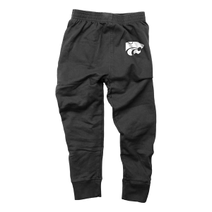 Kansas State Wildcats Wes and Willy Special Kids' Joggers Medium Black