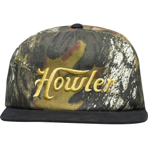 Men's Howler Brothers Howler Script Snapback Hat One Size Mossy