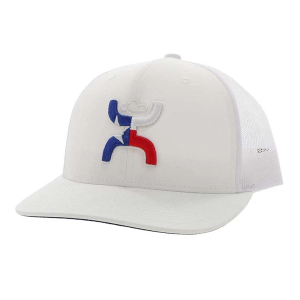 Men's Hooey Texican Snapback Hat One Size White