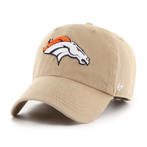 Denver Broncos 47 Brand Clean Up Adjustable Hat One Size Khaki