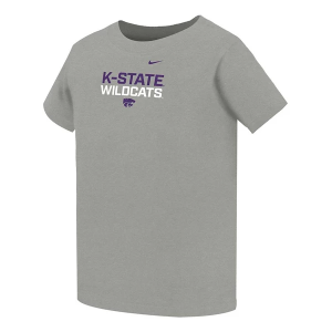 Kansas State Wildcats Nike Team Legend Toddler T-Shirt 4T Heather Grey