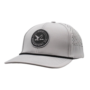 Men's DUX Waterfowl Company Performance Patch Hunting Adjustable Hat One Size Grey