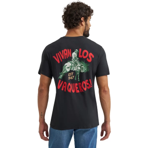 Men's Wrangler Mexico Horse Rider T-Shirt Medium Black