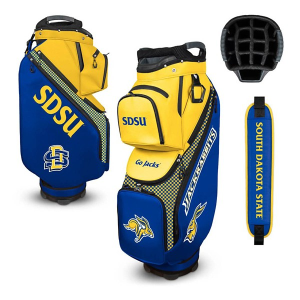Team Effort South Dakota State Jackrabbits The Clubhouse Cooler Cart Golf Bag