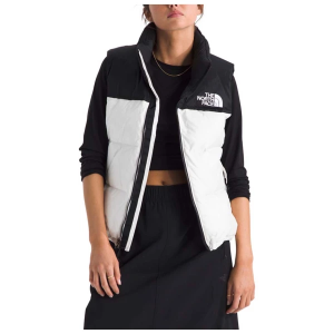 Women's The North Face 1996 Retro Nuptse Vest Medium White Dune