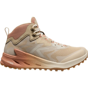 Women's KEEN Zionic NXT Mid Waterproof Hiking Boots Outdoor 8 Safari/Cork