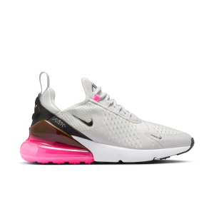 Women's Nike Air Max 270 Sneakers 7 Regular Photon Dust/Metallic Silver-Hyper Pink