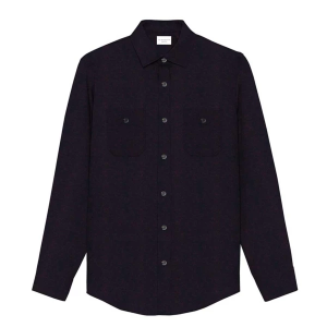 Men's 7 Diamonds Generation Solid Long Sleeve Flannel XLarge Tall Bordeaux