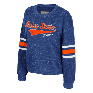 Boise State Broncos Colosseum Women's Crew 2XLarge Royal