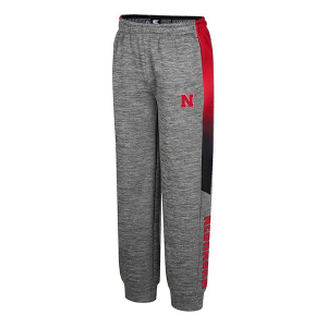 Nebraska Cornhuskers Colosseum The Gang Kids' Joggers Medium Grey Heather