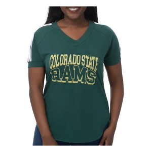 Colorado State Rams ZooZatZ Women's Hot Mama T-Shirt Large Forest