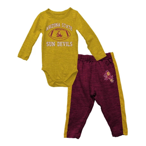 Wes and Willy Baby Arizona State Sun Devils Future Star Onesie & Pant Set
