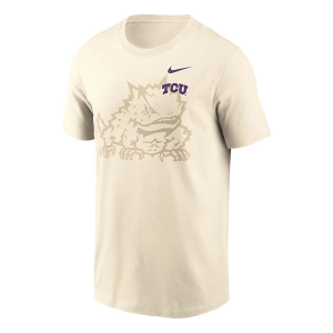 TCU Horned Frogs Nike Natural T-Shirt Small Natural