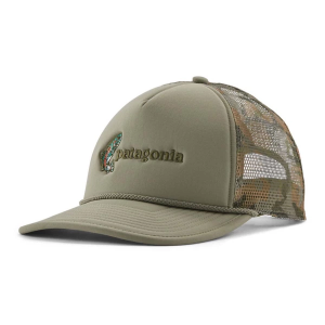 Men's Patagonia Broadcaster Snapback Hat One Size Fish Jump/River Rock Green