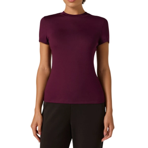 Women's 7 Diamonds Core T-Shirt Large Midnight Plum