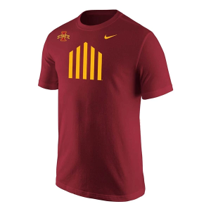 Iowa State Cyclones Nike Trice T-Shirt Large Cardinal