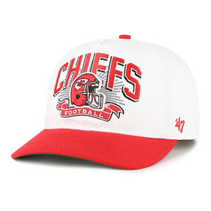 Kids' Kansas City Chiefs 47 Brand Prime Play Snapback Hat White