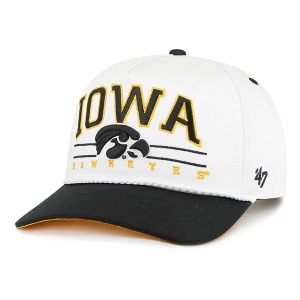 Iowa Hawkeyes 47 Brand Roscoe Rope Kids' Snapback Hat One Size White