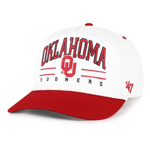 Oklahoma Sooners 47 Brand Roscoe Rope Kids' Snapback Hat One Size White