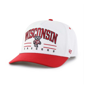 Wisconsin Badgers 47 Brand Roscoe Rope Kids' Snapback Hat One Size White