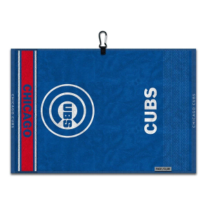 Team Effort Chicago Cubs Jacquard Golf Towel