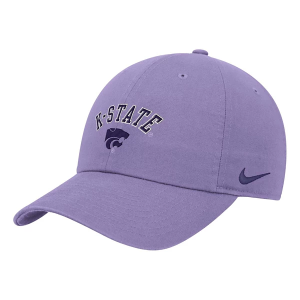 Kansas State Wildcats Nike Club Flexfit Hat M/L Lavender