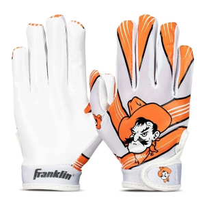 Youth Franklin Oklahoma State Cowboys Football Receiver Gloves