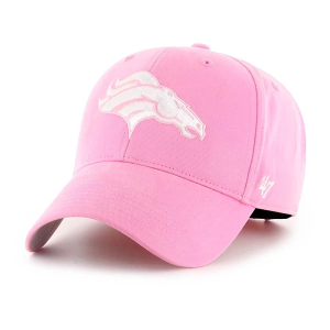 Girls' Denver Broncos 47 Brand Basic MVP Adjustable Hat Rose